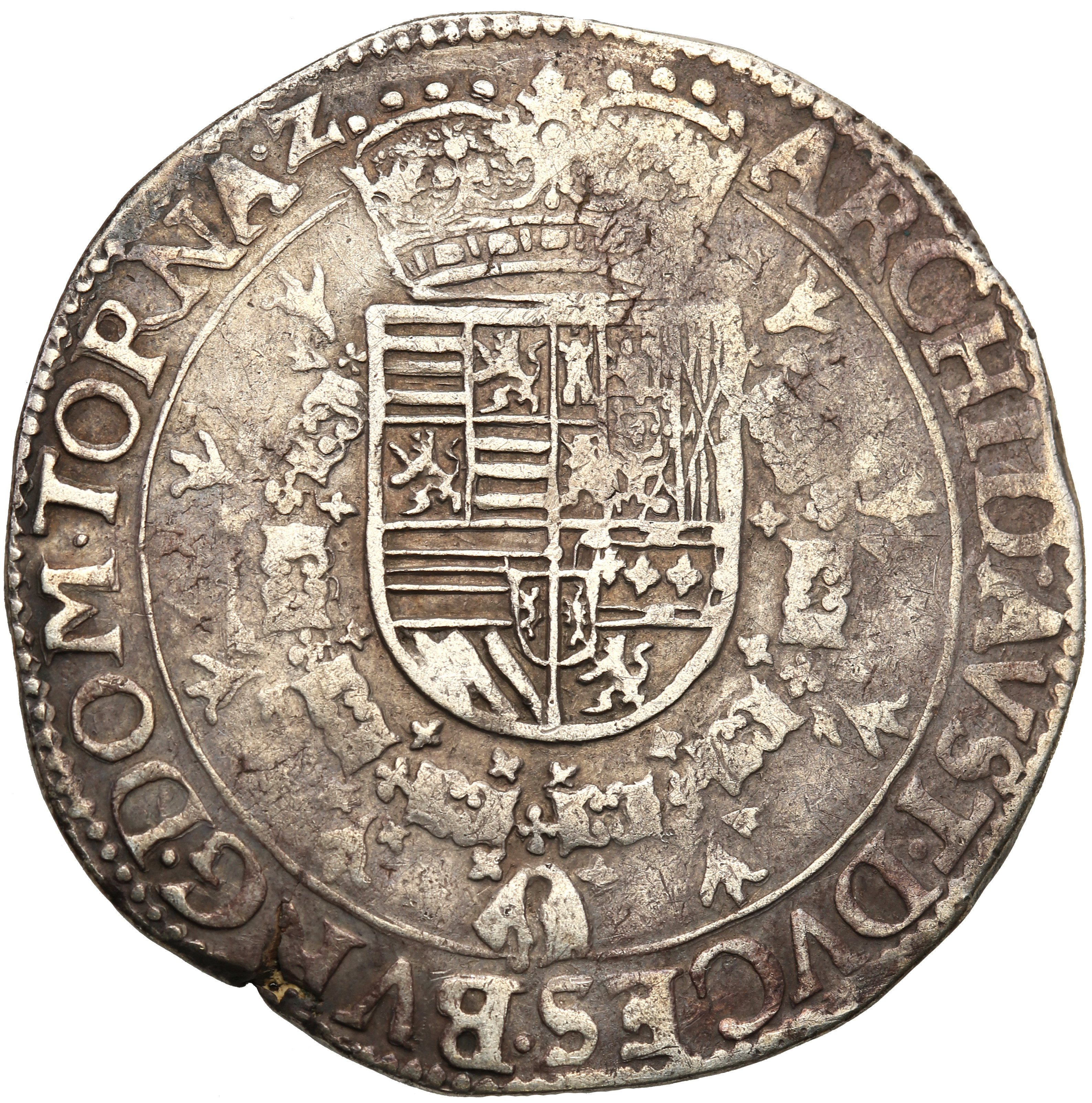 Niderlandy hiszpańskie, Albert i Elżbieta (1598–1621). Patagon bez daty, Tournai